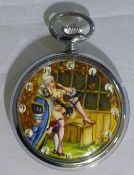 An erotic pocket watch