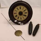 A Victorian postman alarm clock