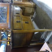 An Edwardian mahogany sideboard