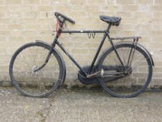 A vintage Raleigh bicycle