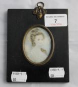 A 19th century miniature (Lady Stafford,