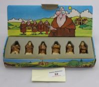 A boxed set of Wade KP Friars
