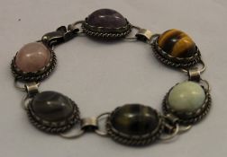 A multi-stone bracelet