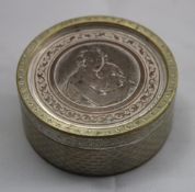 A 19th century French pill box