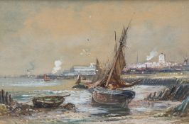RICHARD MALCOLM LLOYD (1855-1945) British Sheerness Watercolour and bodycolour Signed and dated