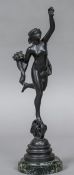 After LOUIS GIULLAUME FULCONIS (1817-1873) French A late 19th century bronze figure of