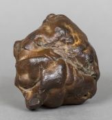 An unusual mineral specimen 10 cm high.