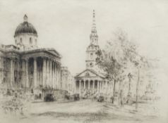 FREDERICK ARTHUR FARRELL (1882-1935) British St Martin in the Fields and the National