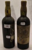 Two bottles of Berry Brother's vintage sherry