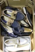 Five pairs of various designer shoes including HB, Bailey,