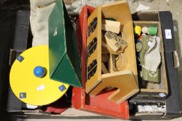A quantity of vintage toys and games