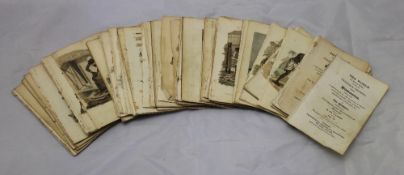 A quantity of loose plates from Frederic Shoberl's Hindoostan and The Hindoos,