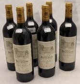 Six bottles of Chateau Reysson Haut Medoc Cru Bourgeols Superieur, 2003,