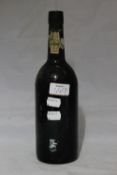 A single bottle of Dows vintage Port,