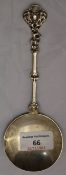 A silver trefid spoon, London 1906,