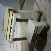 A vintage child's piano