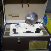A vintage Phillips tape recorder