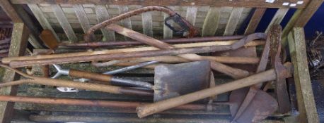 A quantity of tools