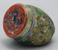 A Chinese seal ring