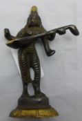 An Indian bronze deity