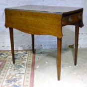 A 19th century mahogany Pembroke table