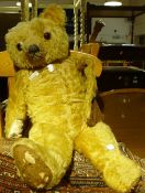 A vintage teddy bear