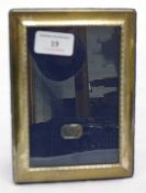 A Sterling silver picture frame