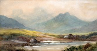 J DOUGLAS (19th/20th century) British Loch Lomond and Loch Eck Watercolours, Signed,