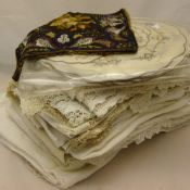 A box of linen and lace
