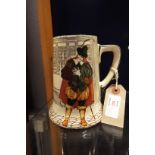 A Royal Doulton Shakespeare series ware 'Aguecheek' tankard D4750