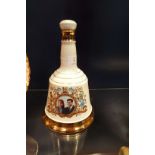 An unopened Bells Scotch Whiskey Wade commemorative decanter celebrating the marriage of 'Andrew &