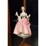 A Royal Doulton figure 'Ballard Seller',