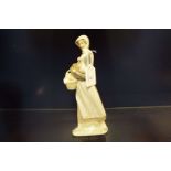 A Lladro figurine 'Girl with Cockerel', no.