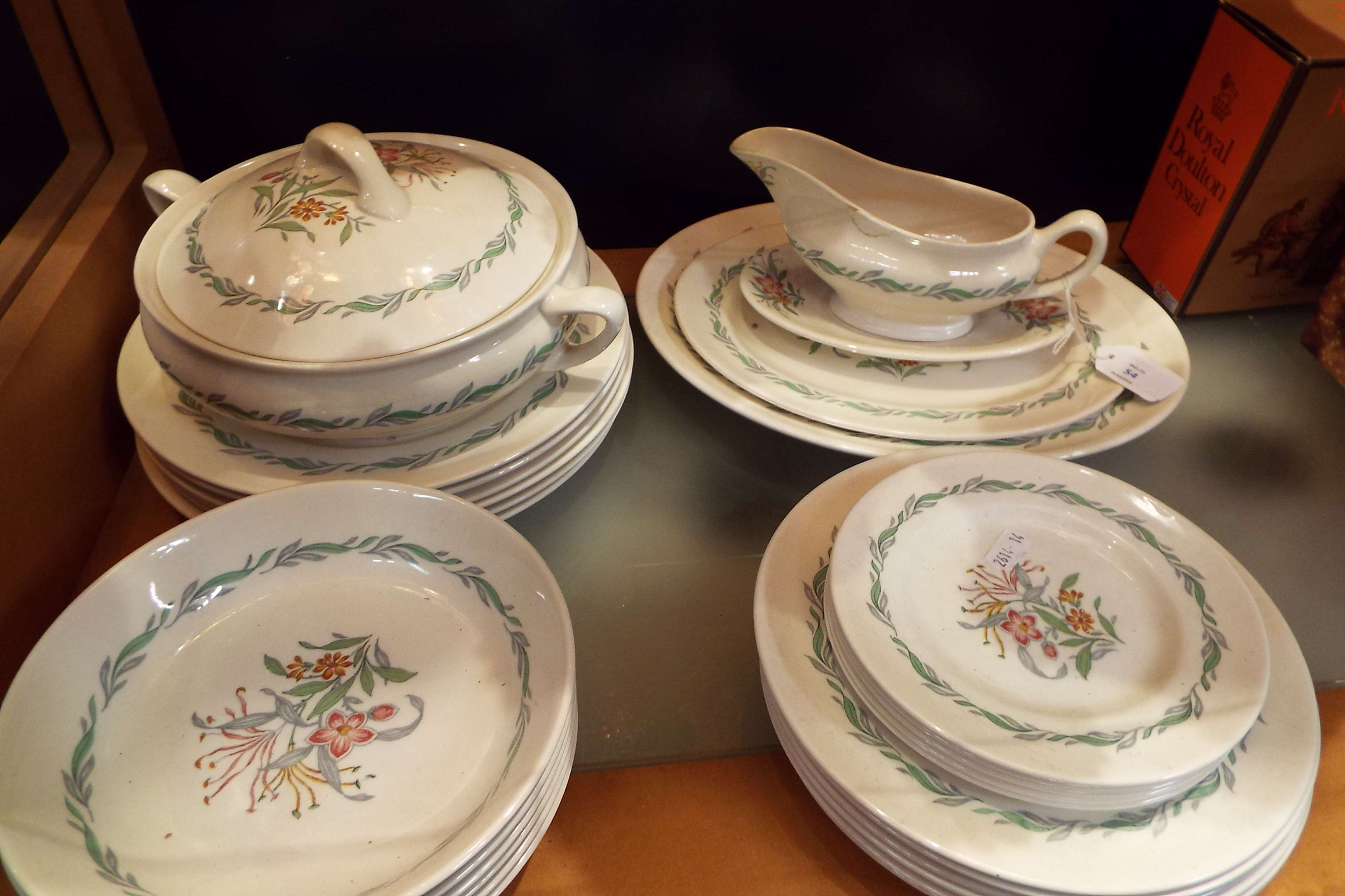 A Royal Doulton 'Fairfield' part dinner service - Image 2 of 2