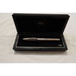 A 'Cross' sterling silver roller ball pen complete with box,