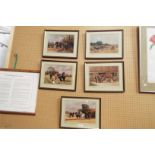 A set of five Yesteryear farming scene prints by ROBIN WHEELDON