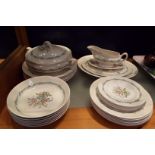 A Royal Doulton 'Fairfield' part dinner service