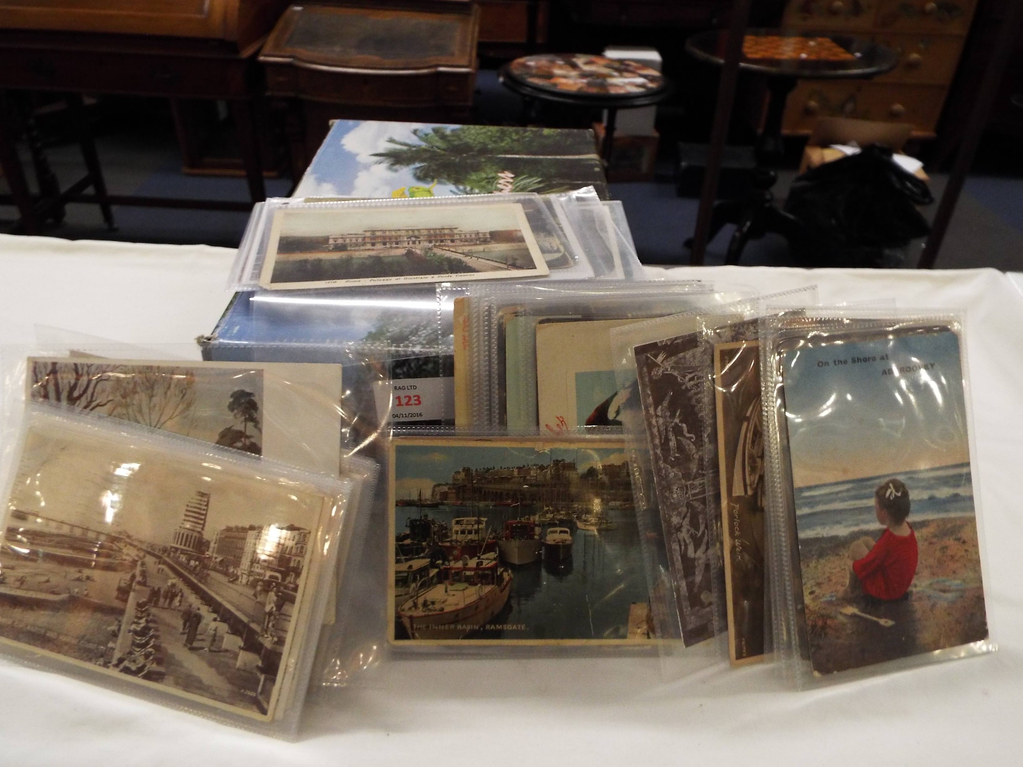 A quantity of early postcards of mainly