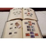 Two albums of GB stamps mint and used