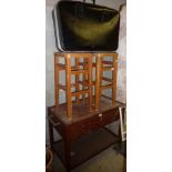 Two tier trolley with draws,