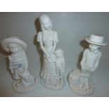 Three Spode figurines 'Daniel',