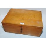 Satin wood box