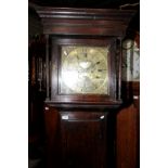 Mid 18th C 8 day long case clock by John Heaton Bierley,