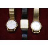 Three gentleman's wristwatches including two Rotary Quartz movements and Avai Automatic