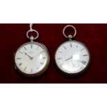 Small silver pocket watch by Ansell, Belfast,