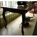 Mahogany rectangular coffee table