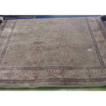Persian style beige ground rectangular rug