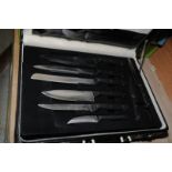 Viners Cosmic 24 piece knife set and one other similar set