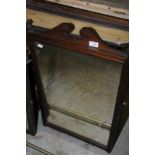 Mahogany framed mirror