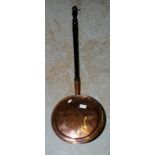 Copper bed warmer